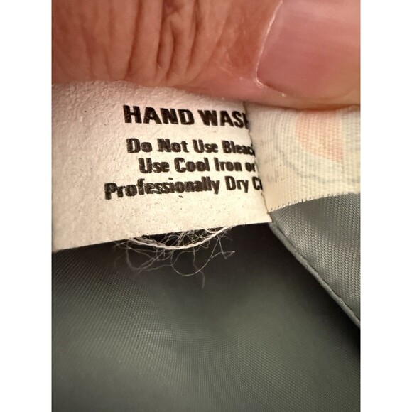 Abe Schrader Faux Suede Blazer Jacket Size M? Green Vintage Union Made In USA - Picture 5 of 5